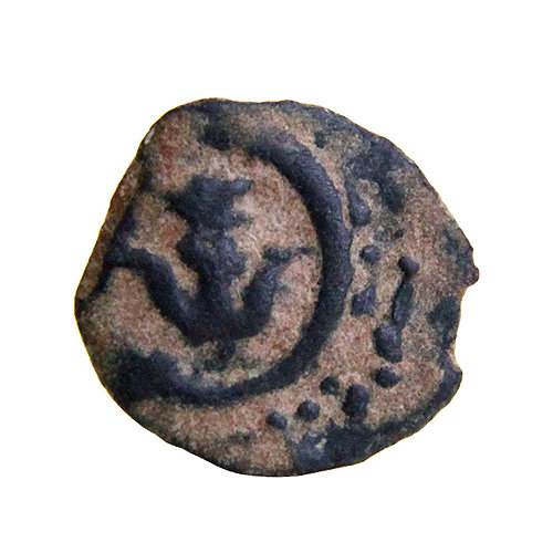 Древняя монета с частицами Святой Земли. Лепта Вдовы или Лепта Вдовицы
