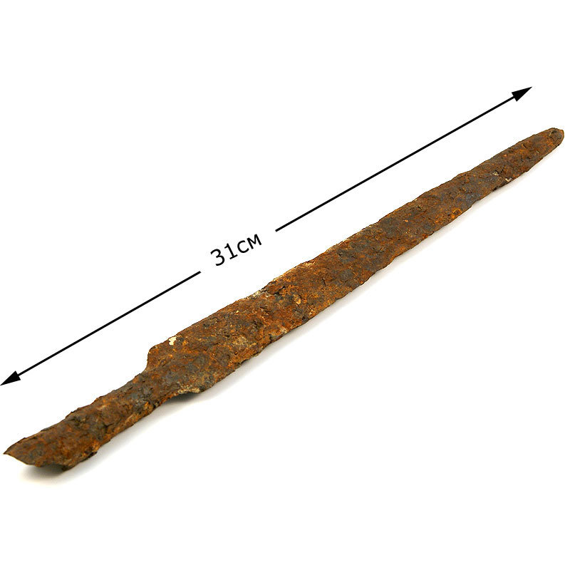 Древний наконечник копья 31 см. Сарматы. 1-2 век до нашей эры. Возраст 2000 лет.