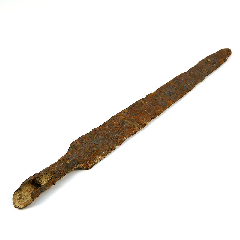 Древний наконечник копья 31 см. Сарматы. 1-2 век до нашей эры. Возраст 2000 лет.