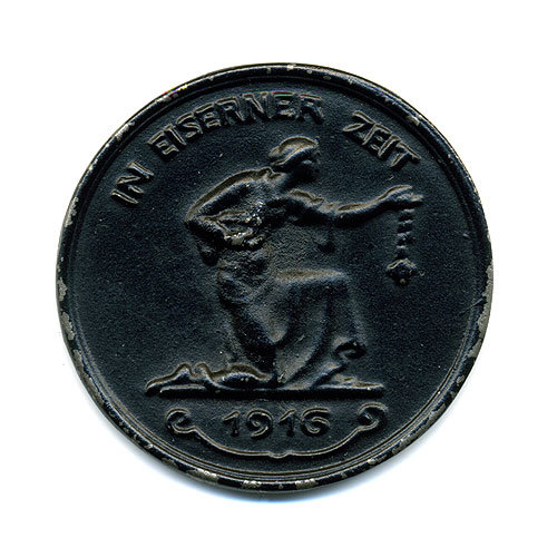 Медаль жертвователя средств на нужды Германской армии 1916 г.