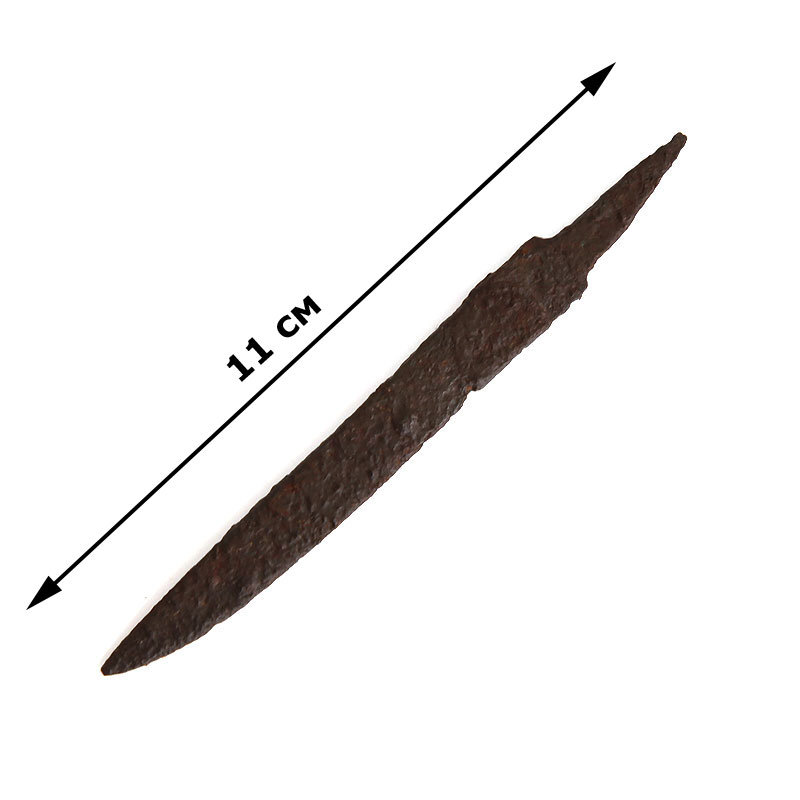 Поясной железный нож  11 см. Аланы или Скифо-Сарматы 11-12 век.