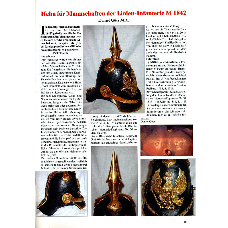 Militaria-Magazin #123. Журнал для коллекционеров наград и униформы Третьего Рейха.