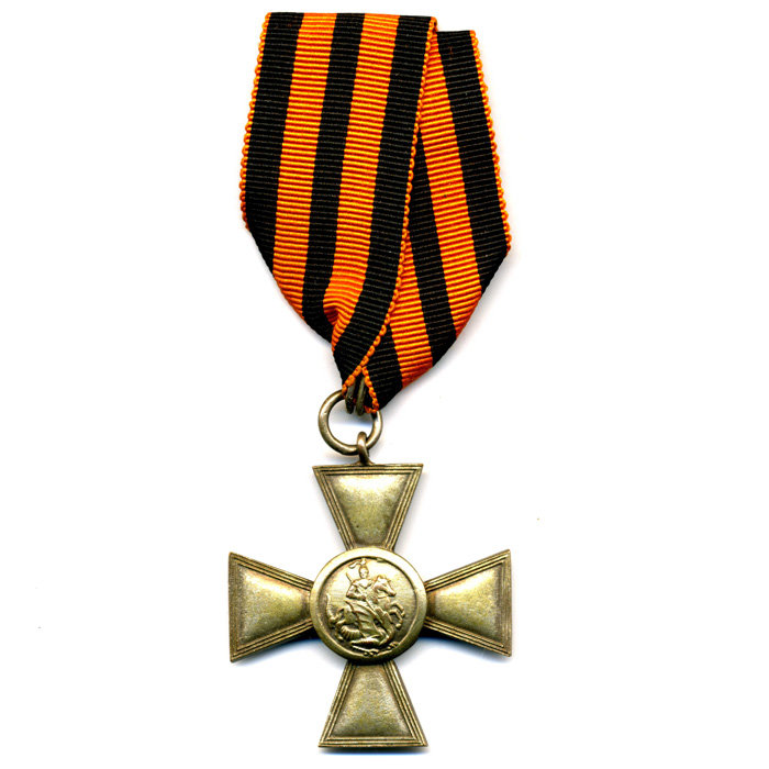 Награда Белой Армии, Бесстепенной Георгиевский крест германского выпуска 1920 годы.