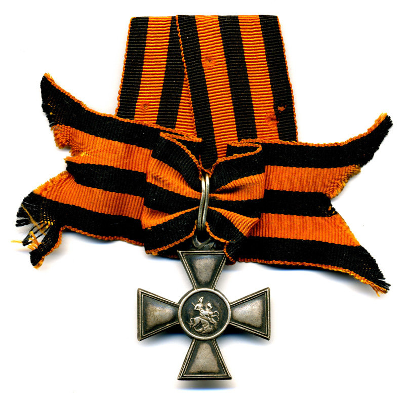 Солдатский серебряный Георгиевский крест 3 степени № 220351