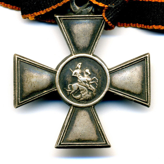 Солдатский серебряный Георгиевский крест 3 степени № 220351