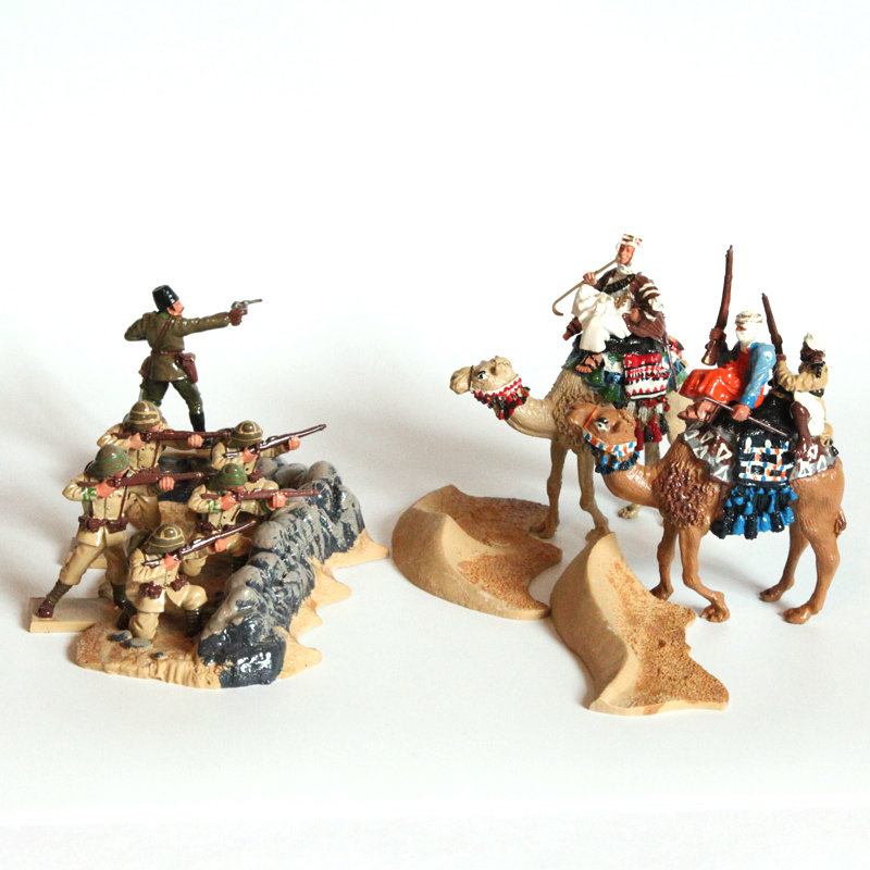 Коллекционный набор оловянных солдатиков Лоуренс Аравийский и арабское восстание.
