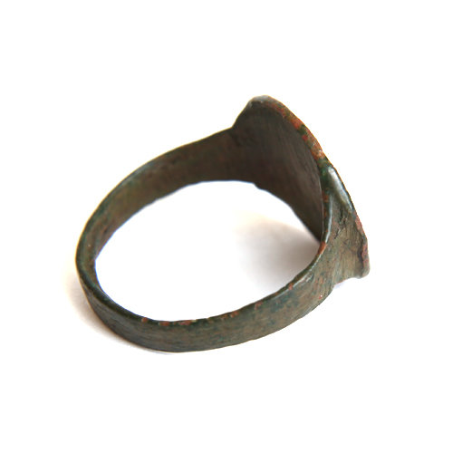 Старинный перстень-печать с псевдо-геральдическим символом, Россия 18-19 век.