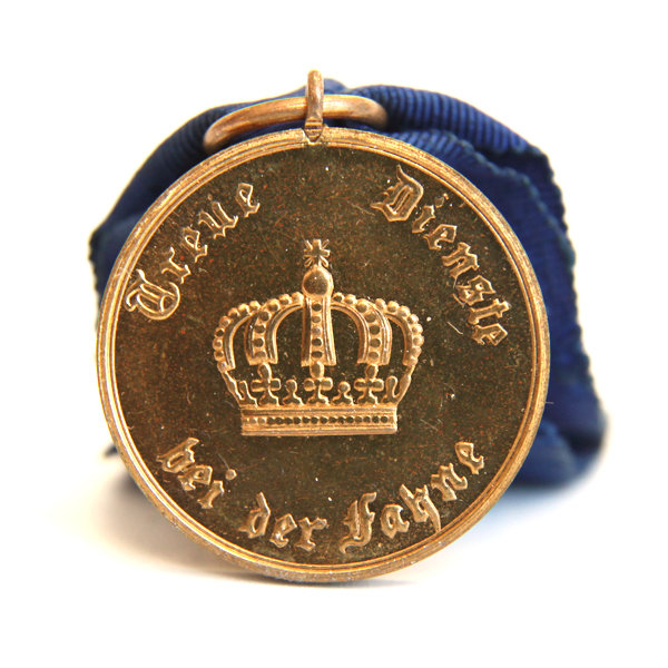 Медаль за 12 лет службы в Прусской армии. Пруссия 1913-1920 гг.