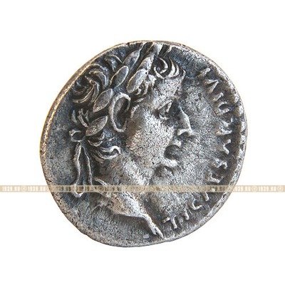 Древняя монета Tribute Penny - Легендарный серебряный Денарий Кесаря