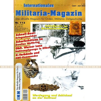 Militaria-Magazin #113. Журнал для коллекционеров наград и униформы Третьего Рейха.