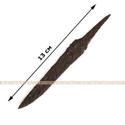 Поясной железный нож  13 см. Аланы или Скифо-Сарматы 11-12 век.