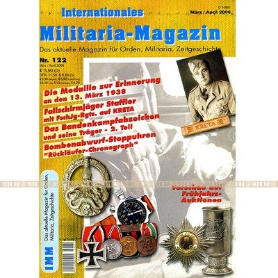 Militaria-Magazin #122. Журнал для коллекционеров наград и униформы Третьего Рейха.