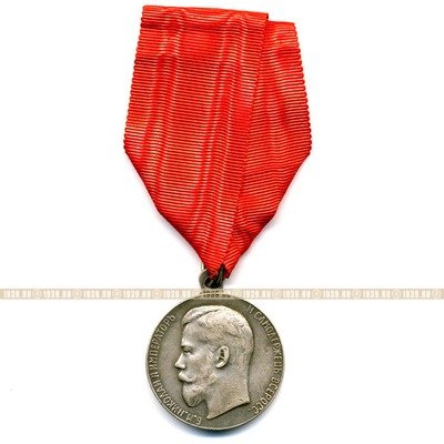 Награда царской России, серебряная медаль За Усердие, государственный чекан 30мм.