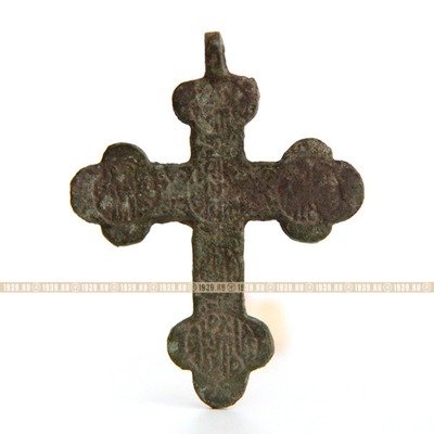 Крупный старинный православный нательный крест 18-19 века.