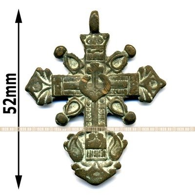 Старинный православный нательный крест XVIII  века.