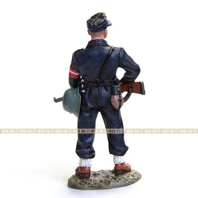 Коллекционный оловянный солдатик Боец-ополченец Гитлерюгенд Hitlerjugend периода 1944-1945 гг