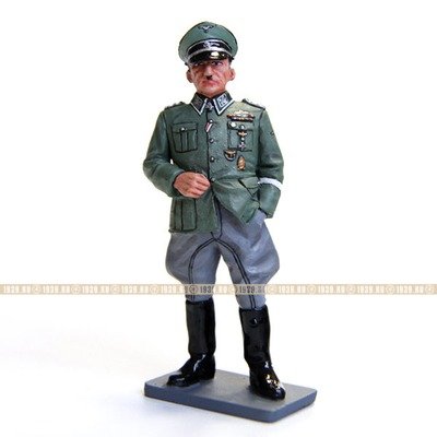 Коллекционный оловянный солдатик Оберстгруппенфюрер СС Йозеф (Зепп) Дитрих в полевой форме СС