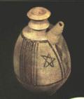 Глиняный сосуд с пентаграммой. Южная Месопотамия, 4 тыс. лет до н.э