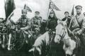 Бойцы Первой конной армии на марше.  1918 год.