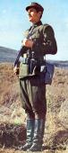 Пограничник (Kufitar) албанской армии в форме образца 1975 года