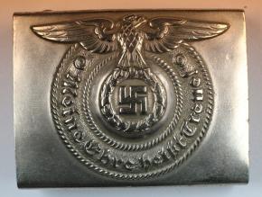Мельхиоровая пряжка нижних чинов СС