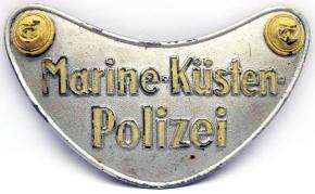 Горжет морской береговой полиции (Marine Kusten Polizei)