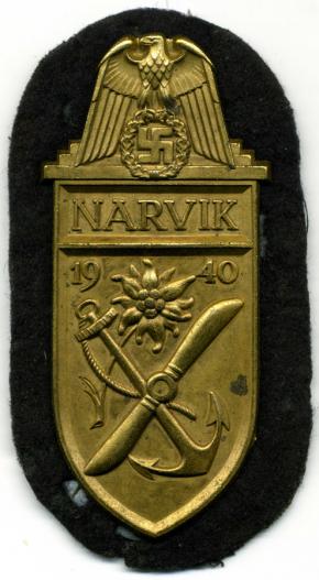 щит Нарвик ("золотой")