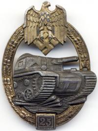 Знак "За танковое сражение" 25 сражений