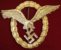 Знак Пилота и Наблюдателя в золоте
