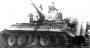 «Тигр» с бортовым номером 231 принадлежащий 2-й роте 502-го тяжелого танкового батальона с характерным для машин этого подразделения изображением крестов на бортах корпуса