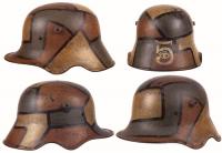 Камуфляжная окраска на шлемах Первой мировой войны